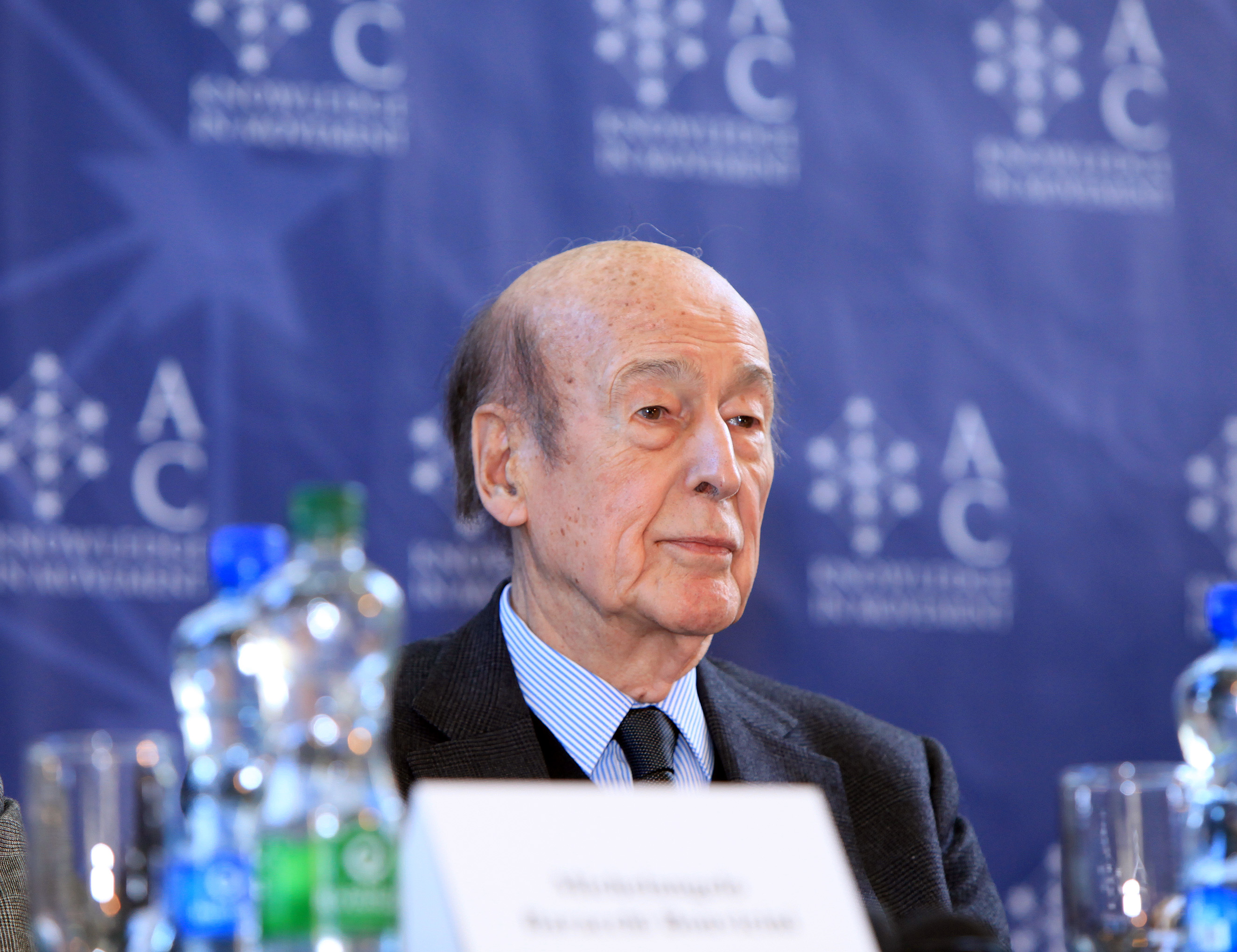 Mr. Valéry Giscard d'Estaing, Honorary President of Atomium Culture.